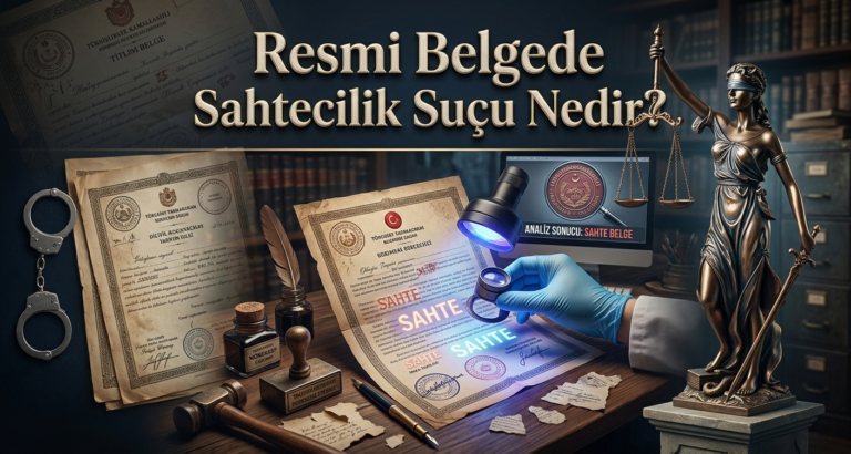 What Is the Offence of Forgery of an Official Document In Turkish Law?